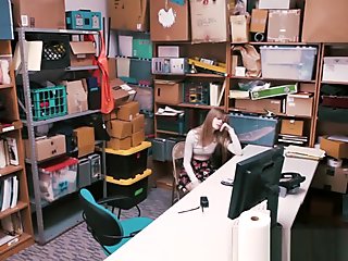 Real shoplifter fucks